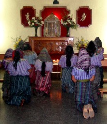 Women Praying Santiago Atitlan